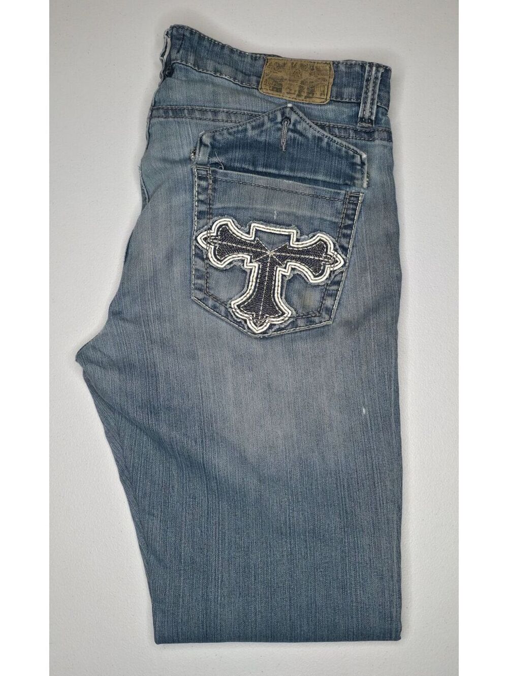 Antique River Denim Y2K Cross Jeans